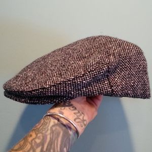 LL Bean x Hanna Hats tweed vintage cap L